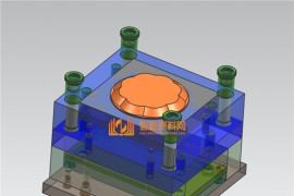 果盘的注塑模具