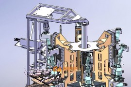 货车部件多工位全自动测试机