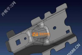 汽车件钣金产品图纸0018