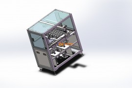 电子产品上下料机器自动化设备