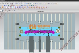 五金汽车模具结构图纸0069