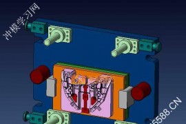 VISI汽车模具结构图纸0005