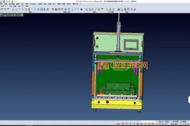 塑料发动机盖金属件漏装检测治具