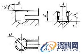 T形槽不通端型式及尺寸(GB/T158-1996)(图文教程)