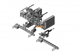 电机转换器自动组装设备