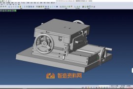 薄型简易手动3轴组件