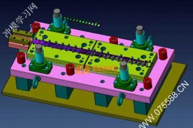 五金冲压模具结构图纸0001