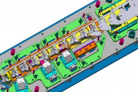 VISI五金汽车模具结构图纸0035