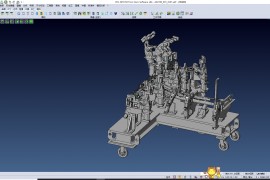 汽车侧围B柱焊装夹具设计01