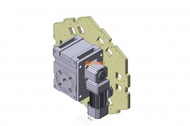 蓝牙电池铝塑膜自动折边前侧封机YX-03