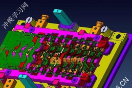 VISI汽车模具结构图纸0004