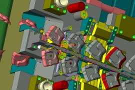 冲压汽车模具结构图纸0027