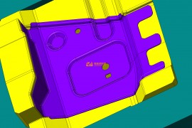 冲压汽车模具结构图纸0016