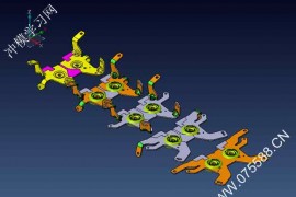 UG汽车零部件料带图0005