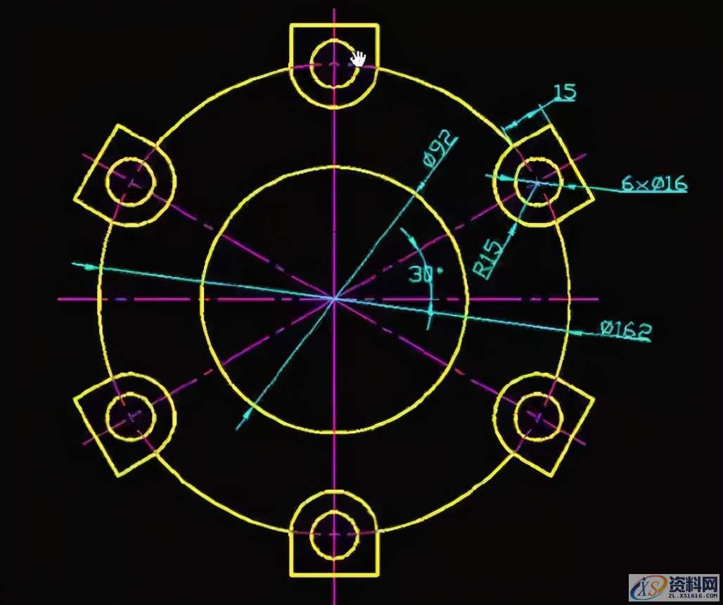 24张CAD练习图纸，数控新手到老司机的进阶之路,24张CAD练习图纸，数控新手到老司机的进阶之路,模具设计,电商,培训学校,数控,非标,第14张