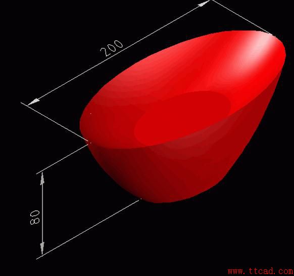 CAD绘制三维元宝(图文教程),教你如何用CAD绘制三维元宝,椭圆,下图,参考,我们,元宝,第17张
