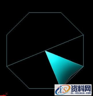 AutoCAD教程_雨伞（图文教程）,AutoCAD教程_雨伞,如图,八边形,圆弧,曲面,边界,第8张