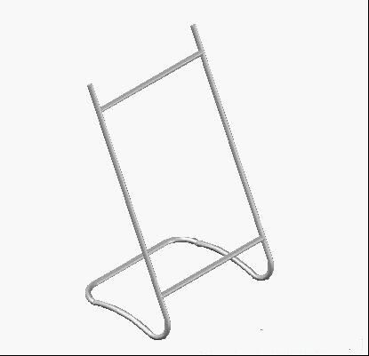 AutoCAD教程:三维公告牌制作（图文教程）,AutoCAD教程:三维公告牌制作,单击,绘制,拉伸,命令,视图,第6张