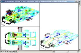 AutoCAD2007实用教程-6控制图层显示（图文教程）,AutoCAD2007实用教程-6控制图层显示,视图,视口,缩放,图形,显示,第13张