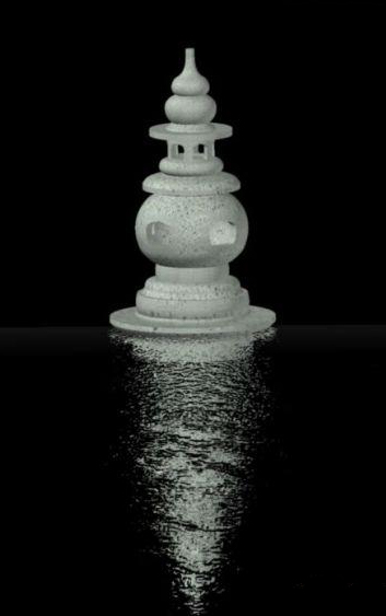 AutoCAD渲染水中倒影效果（图文教程）,AutoCAD渲染水中倒影效果,渲染,AutoCAD,第7张