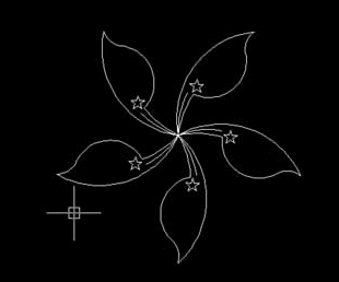 用中望CAD绘制紫荆花平面图（图文教程）,怎么用CAD绘制紫荆花平面图,平面图,绘制,教程,第6张