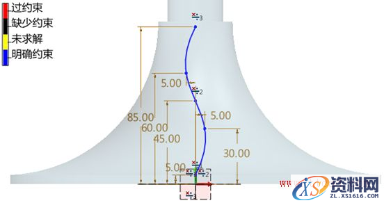 使用中望3D设计叶轮（图文教程）,图4草图.PNG,使用,教程,设计,第4张