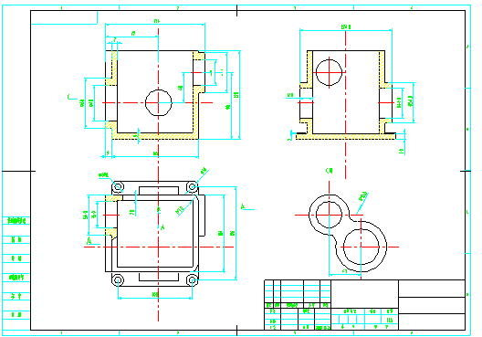 中望机械CAD之零件绘制与标注（图文教程）,cad,绘制,标注,零件,教程,第11张