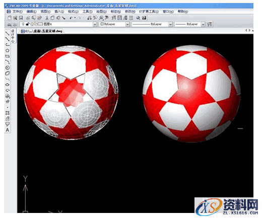 中望CAD五星足球的制作方法（图文教程）,中望CAD五星足球的制作方法,五星,教程,第22张