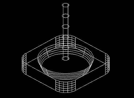 中望CAD绘制烟灰缸教程（图文教程）,中望CAD绘制烟灰缸教程,教程,绘制,CAD,第5张
