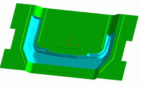 UG/CAM在汽车覆盖件模具加工中的应用（图文教程）,UG/CAM在汽车覆盖件模具加工中的应用,加工,模具,坐标系,建模,第5张