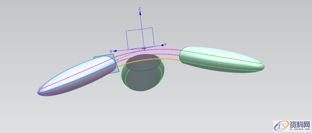 UG NX教程：绘制一个三叉回旋镖,曲线,培训,绘制,电商,第11张