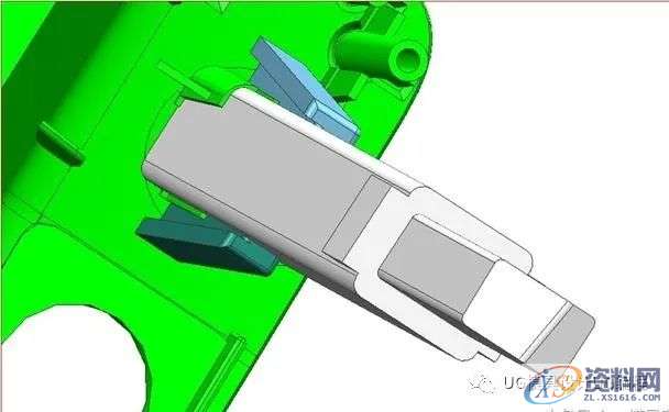 UG NX教程：变向行位的延迟抽芯结构设计模具大致结构,结构设计,模具,结构,第26张