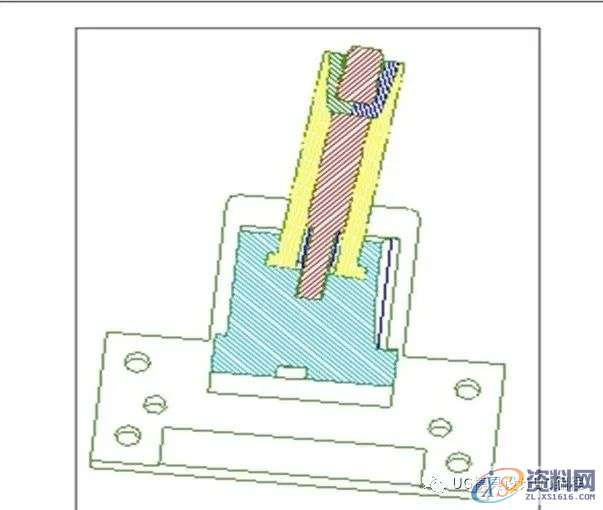 UG NX教程：变向行位的延迟抽芯结构设计模具大致结构,结构设计,模具,结构,第25张