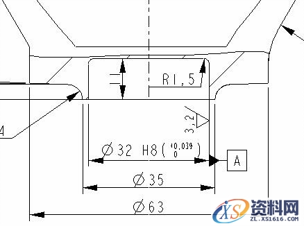 Pro/E工程图教程-(14)耳环零件图创建（图文教程）,Pro/E工程图教程-(14)耳环零件图创建,标注,公差,对话框,选项,第20张
