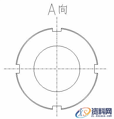 Pro/E工程图教程-(12)导向套零件图创建（图文教程）,Pro/E工程图教程-(12)导向套零件图创建,教程,零件,创建,第13张