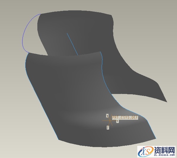 Pro/E塑料瓶设计实例（图文教程）,Pro/E塑料瓶设计实例,曲面,曲线,边界线,相切,第7张