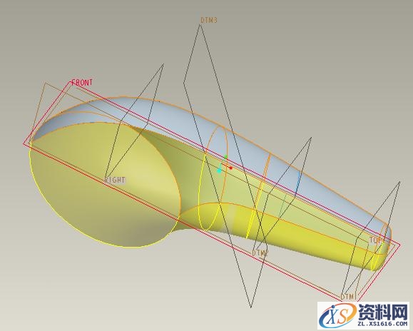 Pro/E淋浴把设计教程（图文教程）,Pro/E淋浴把设计教程,如图,基准,曲线,单击,第37张