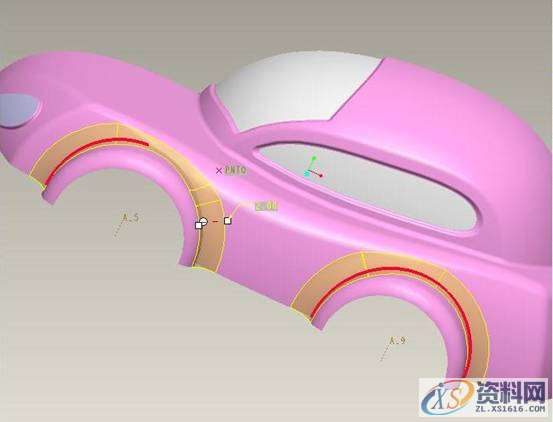 ProE产品设计－ProE绘制玩具小车曲面外壳,mso,曲面,设计培训,font,第37张