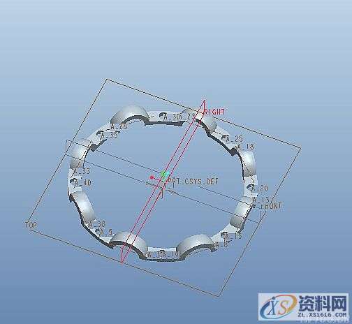 ProE绘制深沟球轴承,单击,如图,绘制,完成,命令,第16张