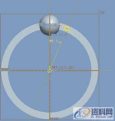 ProE绘制深沟球轴承,单击,如图,绘制,完成,命令,第9张