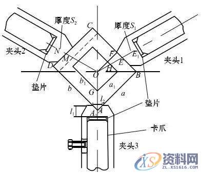 一种卡盘多种夹持一、三爪卡盘装夹四边形工件二、改制三爪卡盘装夹工件异形面,工件,加工,第3张