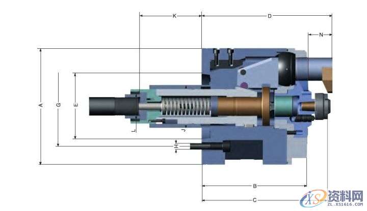 不同卡盘夹紧力、转速的同台对比中实动力卡盘——完全密封，油浴润滑薄膜卡盘——HSK快换爪结构，自定心夹紧后拉式动力卡盘——用于外夹、短锥安装方式浮动卡盘——浮动卡爪，可更换定心件动力复合卡盘——伸缩卡爪，导向型楔心套,第10张