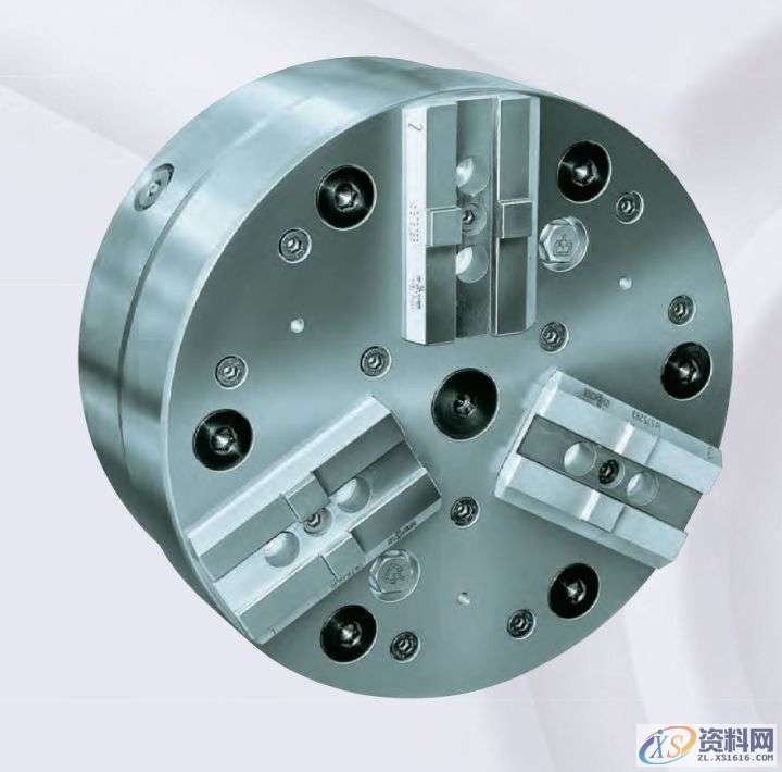 不同卡盘夹紧力、转速的同台对比中实动力卡盘——完全密封，油浴润滑薄膜卡盘——HSK快换爪结构，自定心夹紧后拉式动力卡盘——用于外夹、短锥安装方式浮动卡盘——浮动卡爪，可更换定心件动力复合卡盘——伸缩卡爪，导向型楔心套,第1张