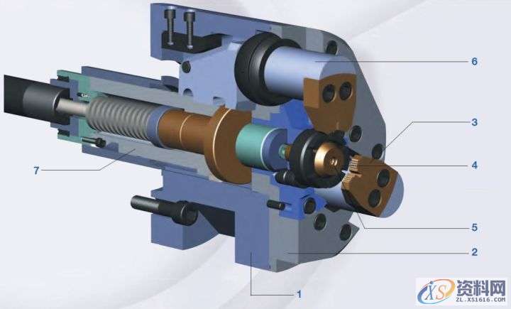不同卡盘夹紧力、转速的同台对比中实动力卡盘——完全密封，油浴润滑薄膜卡盘——HSK快换爪结构，自定心夹紧后拉式动力卡盘——用于外夹、短锥安装方式浮动卡盘——浮动卡爪，可更换定心件动力复合卡盘——伸缩卡爪，导向型楔心套,第9张