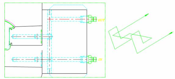 模具冷却系统（图文教程）,模具冷却系统,水道,冷却,顶针,第15张