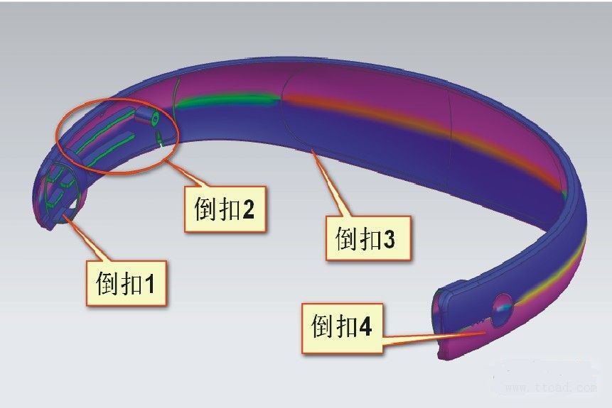 耳机夹模具结构分析（图文教程）,耳机夹模具结构分析,模具,结构,教程,第2张