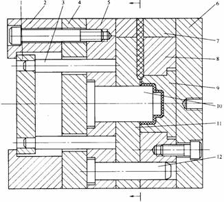塑料模具设计教程_4-2注射模具的典型结构（图文教程）,塑料模具设计教程_4-2注射模具的典型结构,塑料模具,模具,第9张