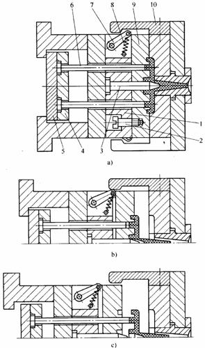 塑料模具设计教程_5-6模具推出机构设计（图文教程）,塑料模具设计教程_5-6模具推出机构设计,塑件,浇口,机构,第23张