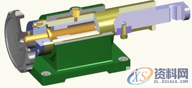典型机械零部件制图实例-微动机构,典型零部件机械制图实例-微动机构,制图,实例,第1张