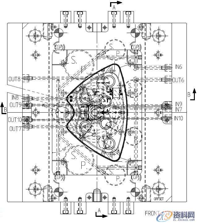 塑胶模具设计——室外监控仪面壳注塑模设计要点,模具设计,要点,塑胶,第4张